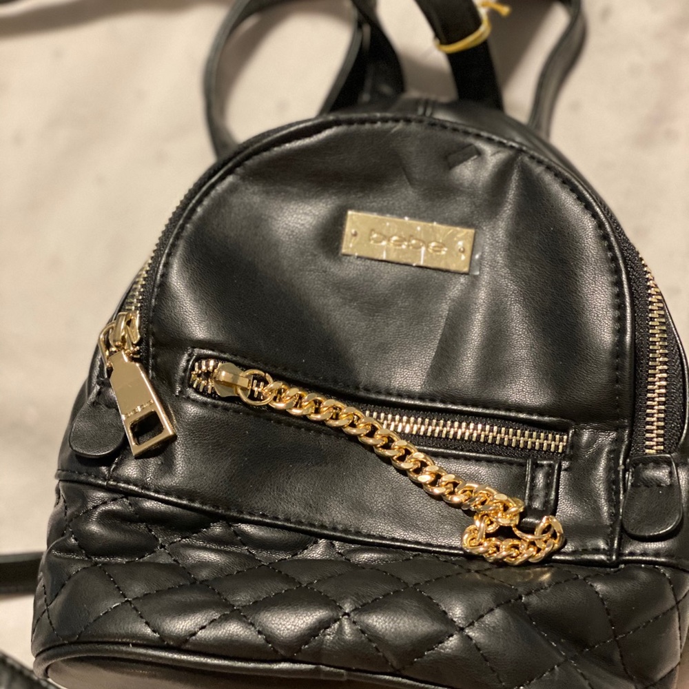 Black backpack Bebe